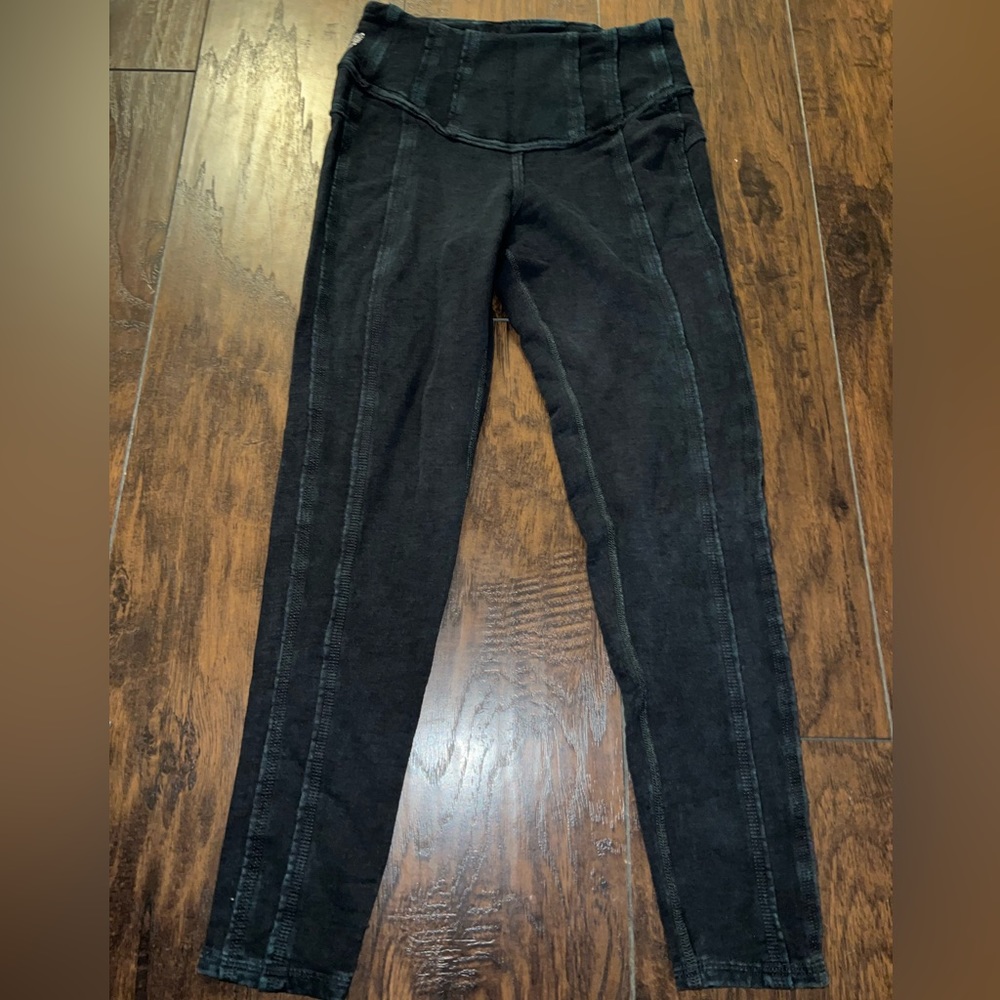 Free People detailed leggings